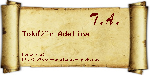 Tokár Adelina névjegykártya